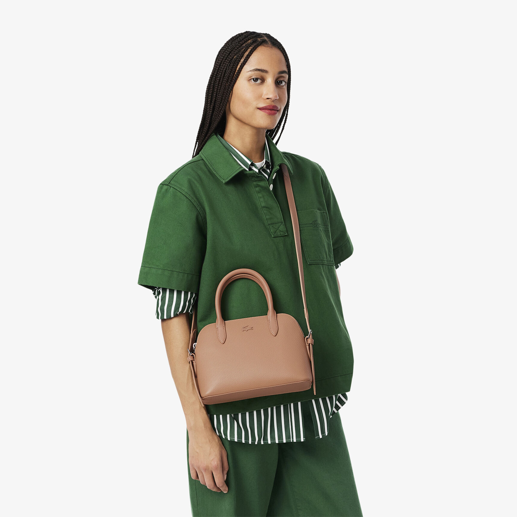 Small Pique Leather Chantaco Bugatti Bag Small Pique Leather Chantaco Bugatti Bag