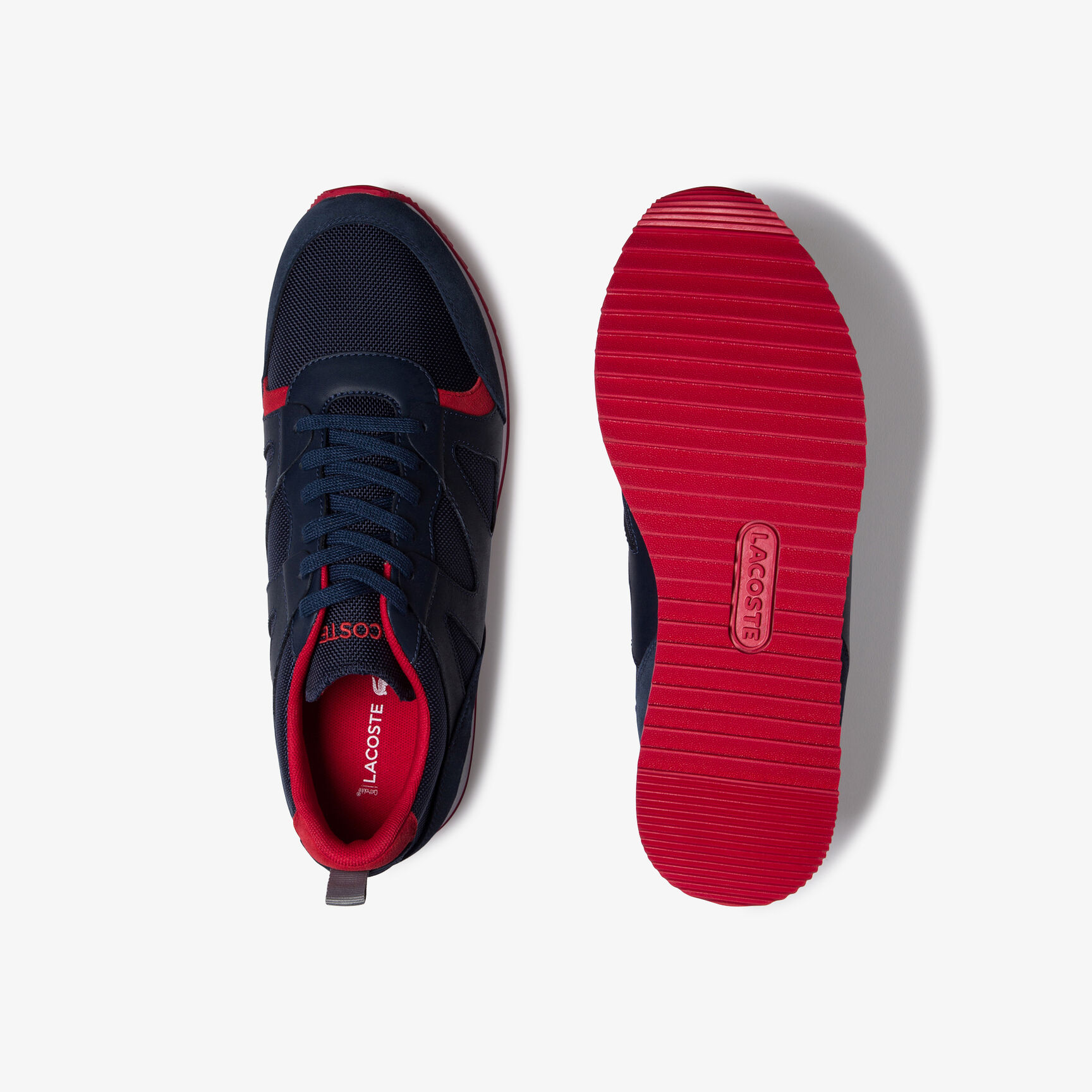 حذاء&nbsp;رياضي من القماش والجلد المدبوغ من مجموعة Aesthet للرجال