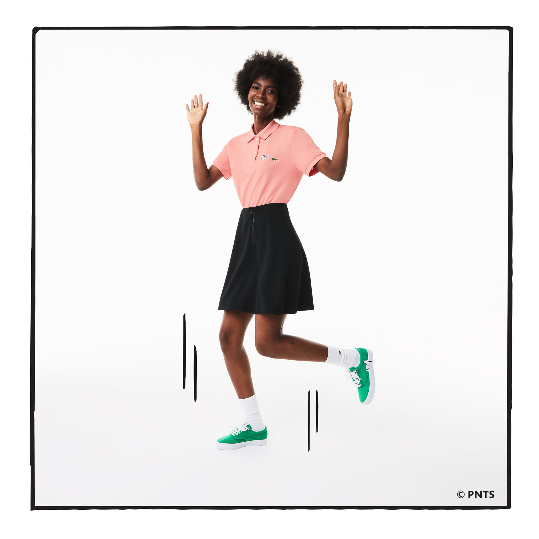 Women’s Lacoste x Peanuts Regular Fit Organic Cotton Polo Women’s Lacoste x Peanuts Regular Fit Organic Cotton Polo