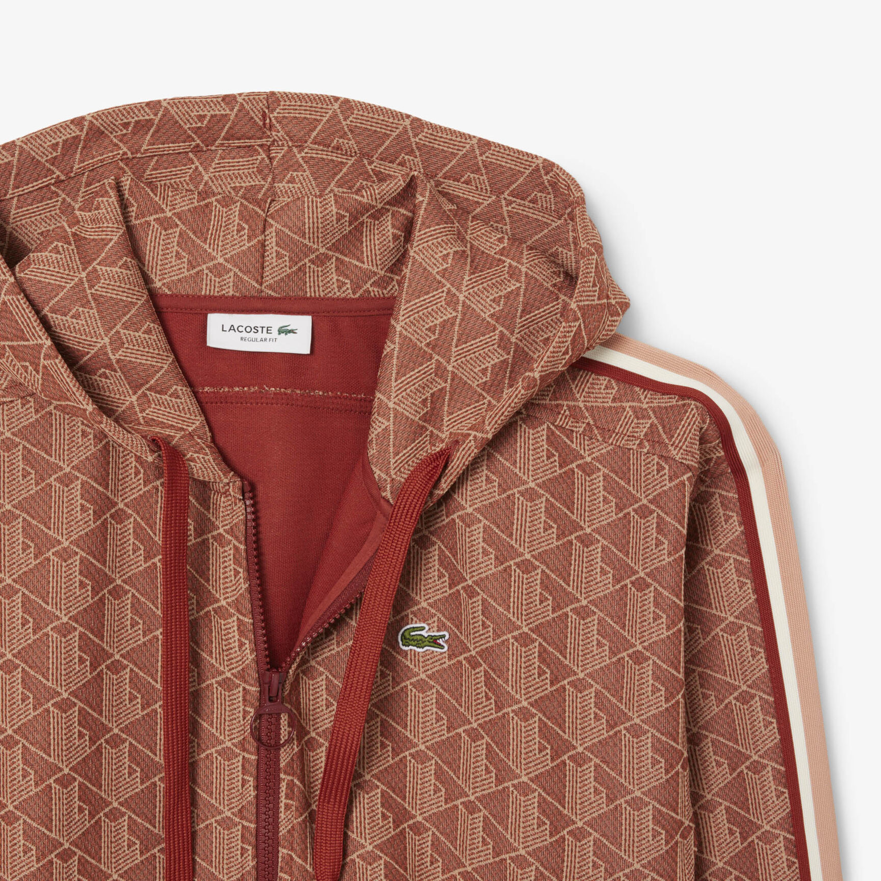 Jacquard Monogram Hoodie