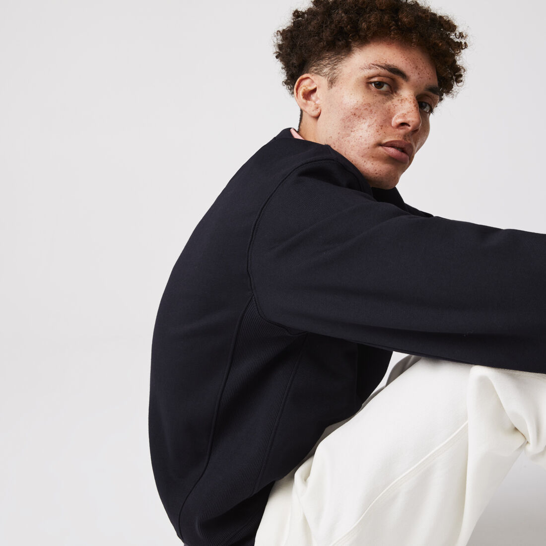 Unisex Crew Neck Organic Cotton Fleece Sweatshirt Unisex Crew Neck Organic Cotton Fleece Sweatshirt