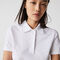 قميص بولو بأنماط مونوغرام وقصة ضيقة مجموعة Lacoste LIVE للنساء قميص بولو بأنماط مونوغرام وقصة ضيقة مجموعة Lacoste LIVE للنساء