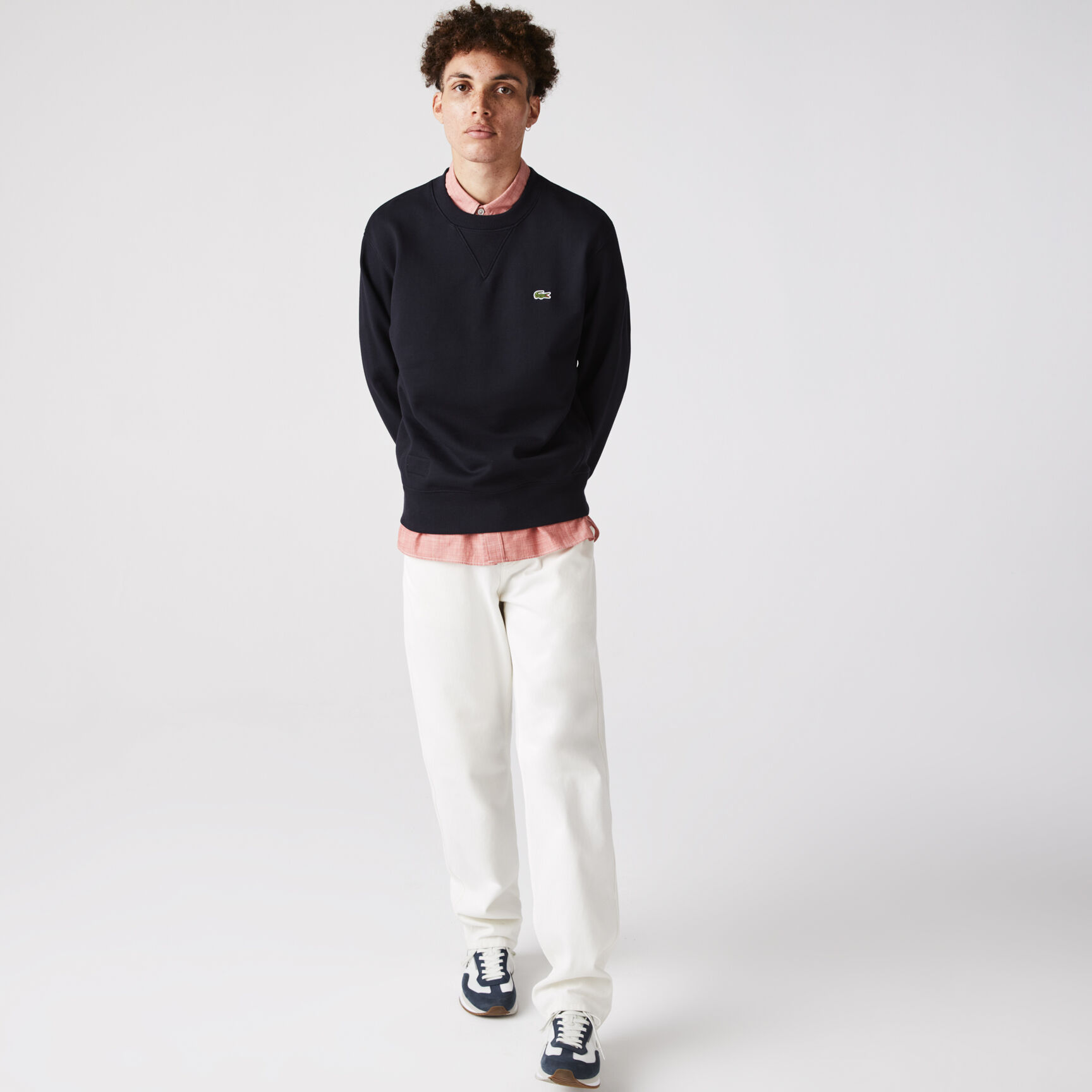 Unisex Crew Neck Organic Cotton Fleece Sweatshirt Unisex Crew Neck Organic Cotton Fleece Sweatshirt