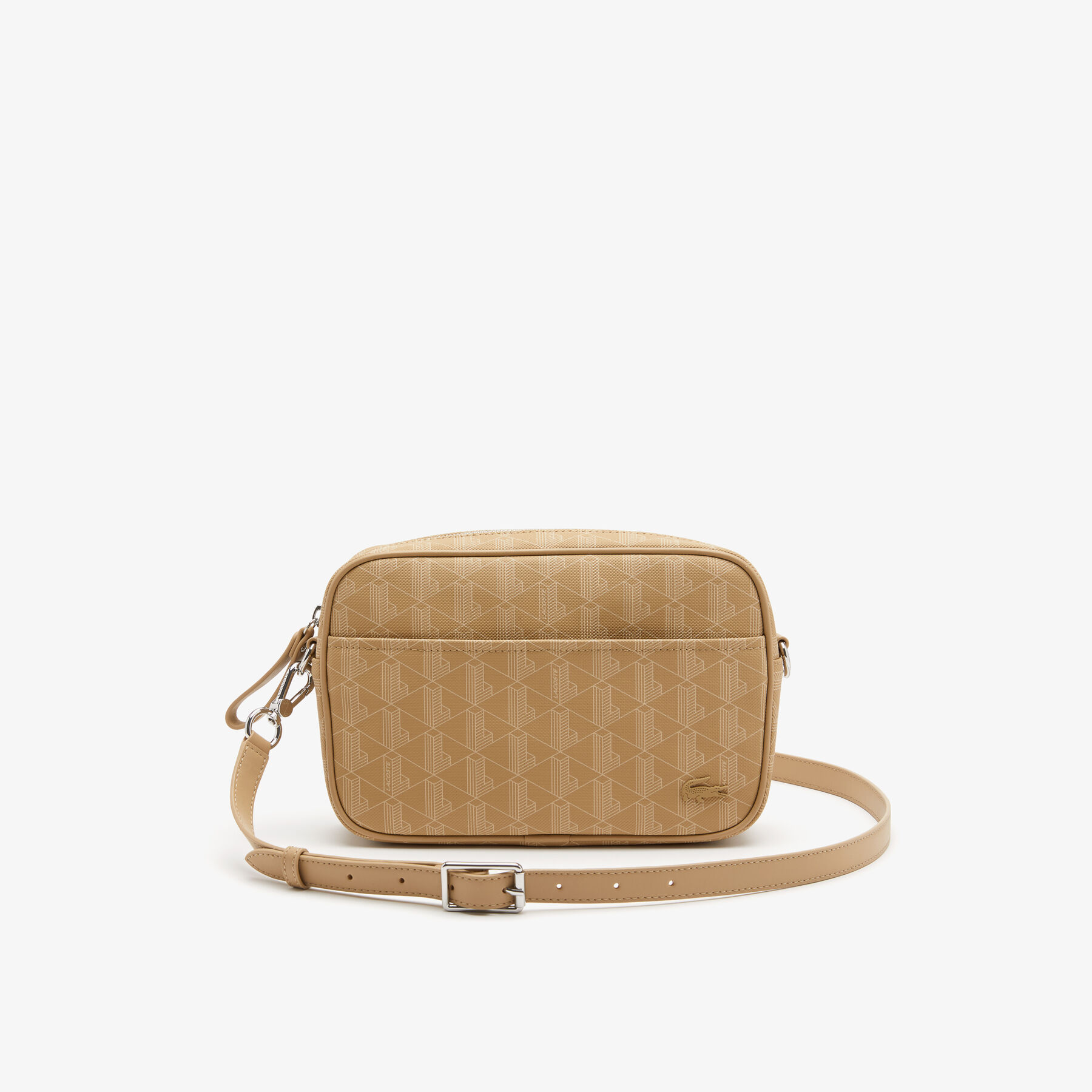 Women's Lacoste Monogram Zip Crossover Bag women s lacoste monogram zip crossover bag
