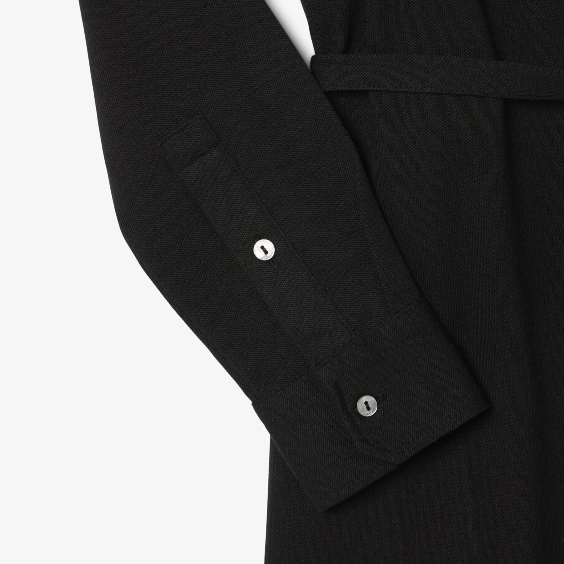 Slim Fit Polo Collar Wrap Dress