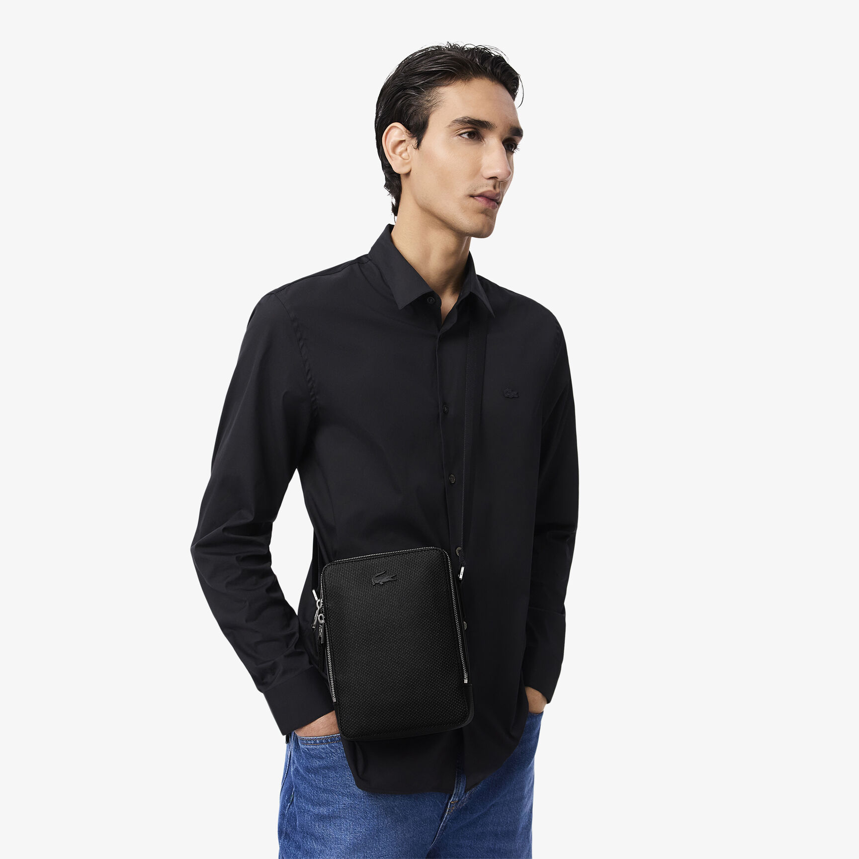 Chantaco Pique Leather Shoulder Bag