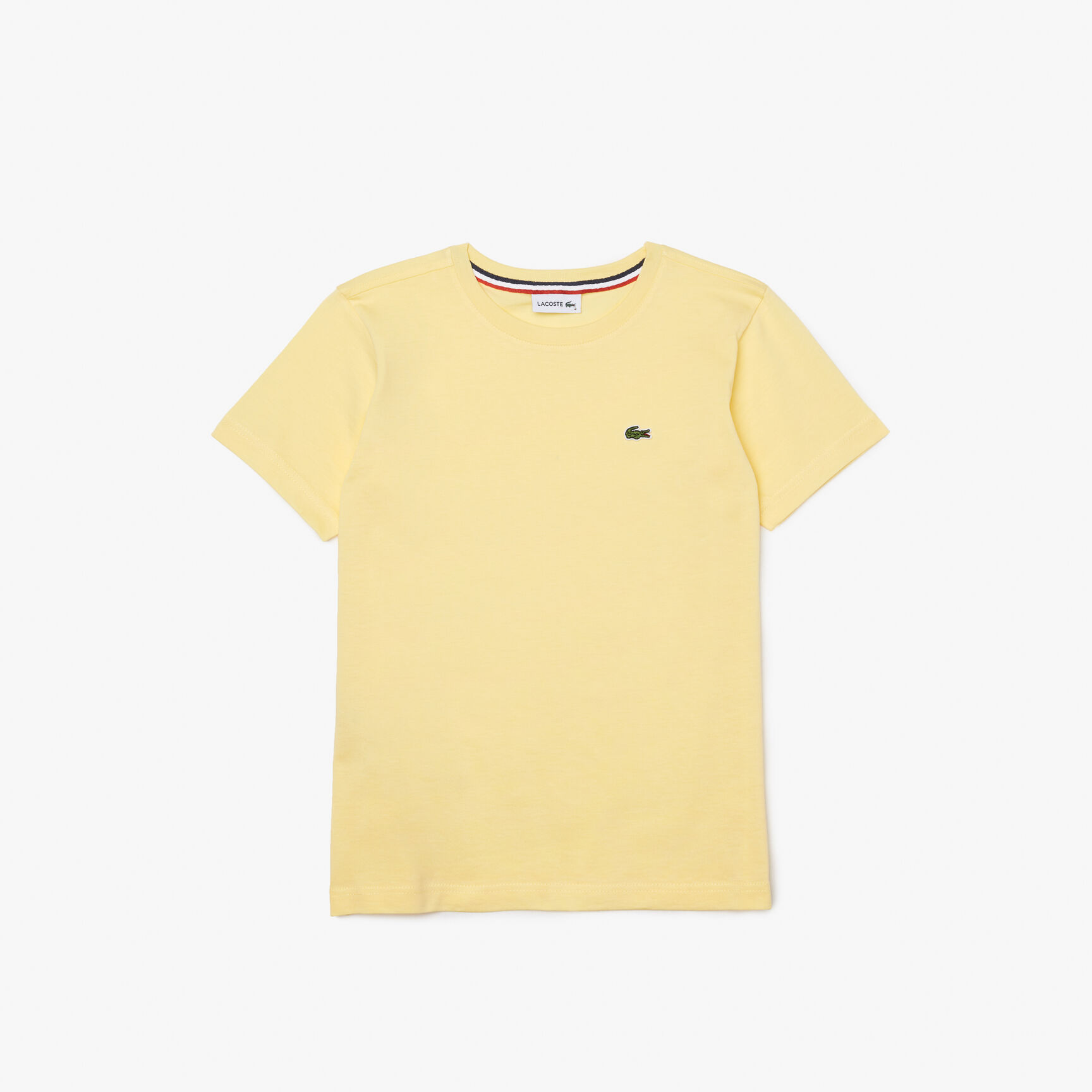 Kids' Crew Neck Cotton Jersey T-shirt