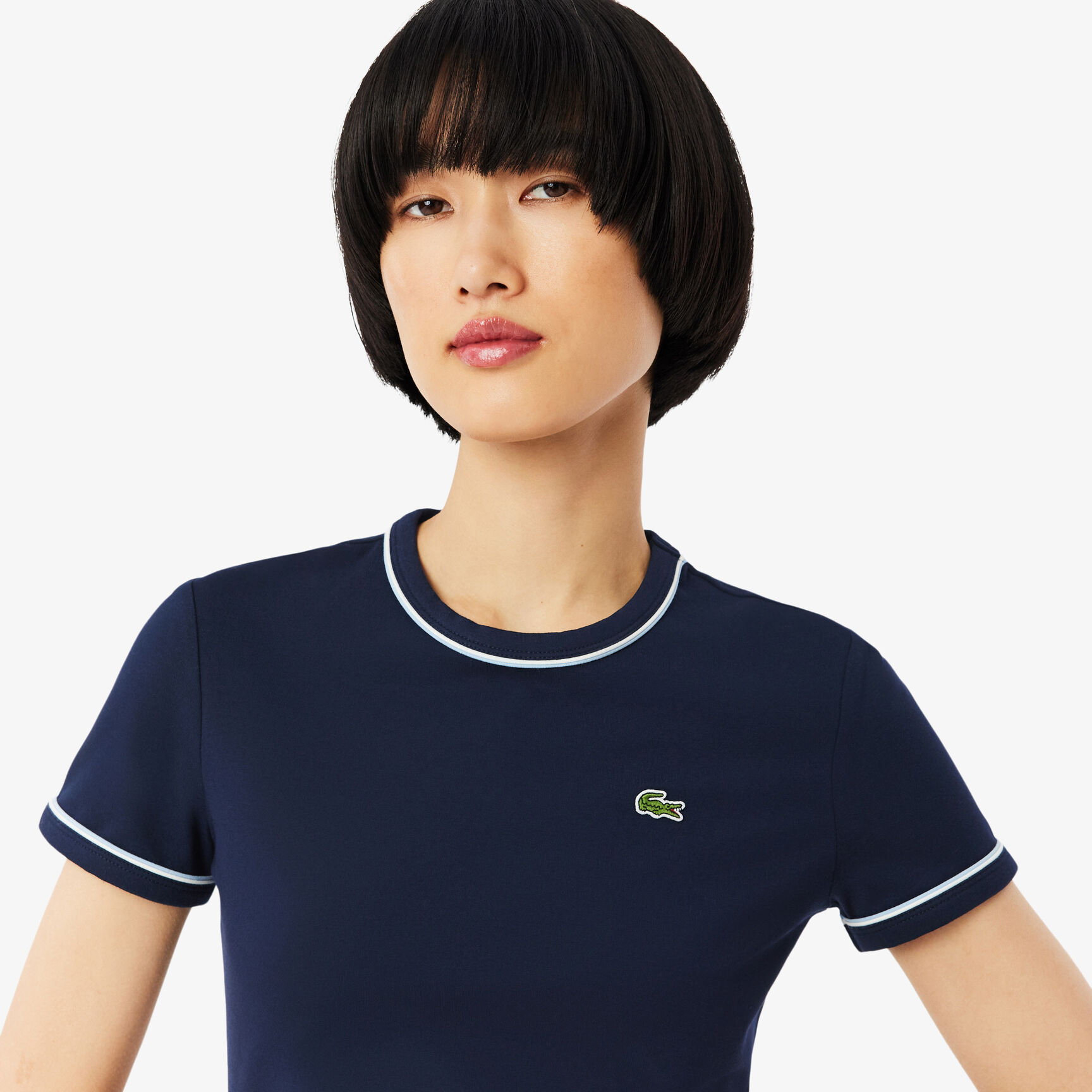 Contrast Trim Jersey T-shirt Contrast Trim Jersey T-shirt