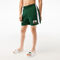 boy s lacoste x netflix contrast badge swim trunks