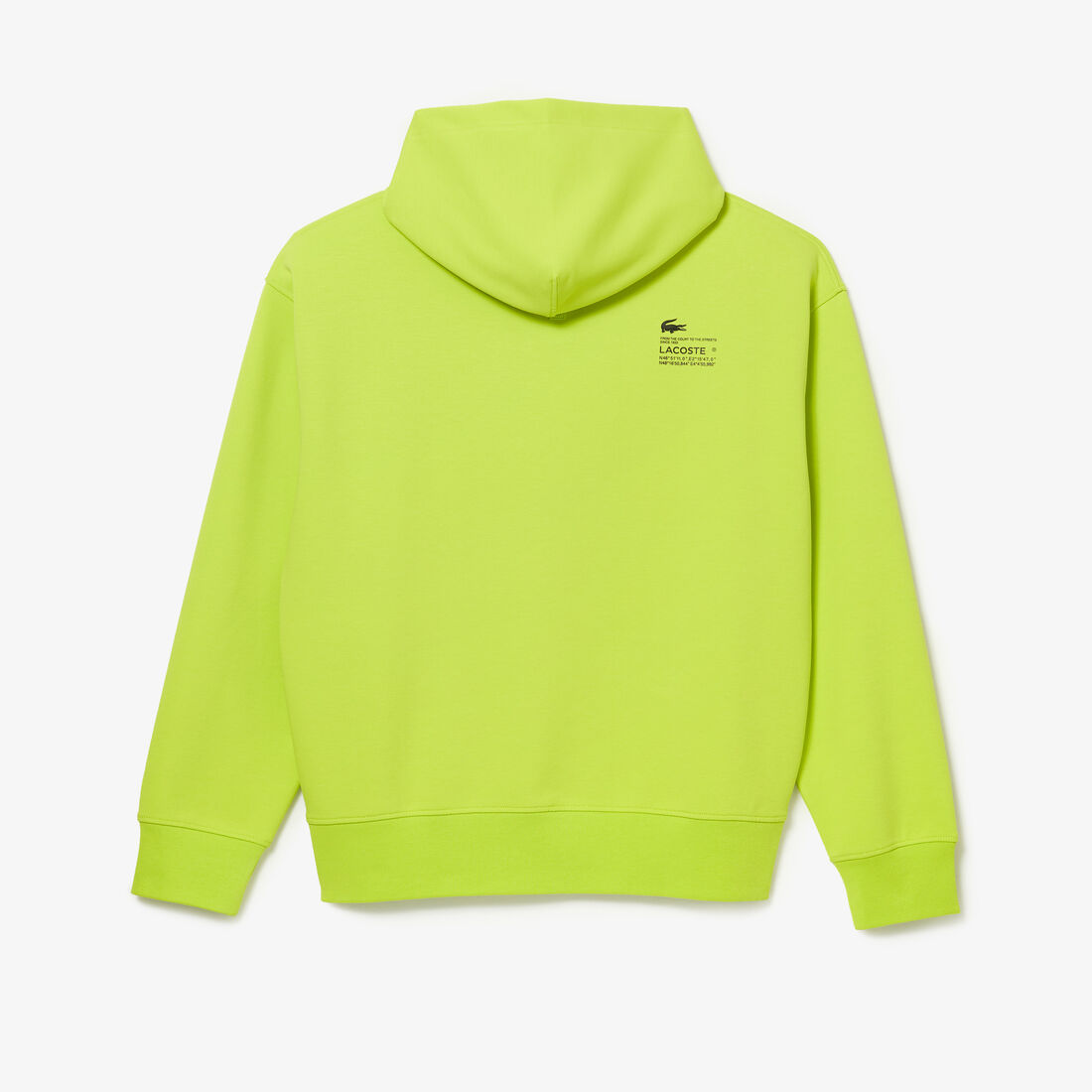 Men's Lacoste Loose Fit Hooded Sweatshirt Men's Lacoste Loose Fit Hooded Sweatshirt