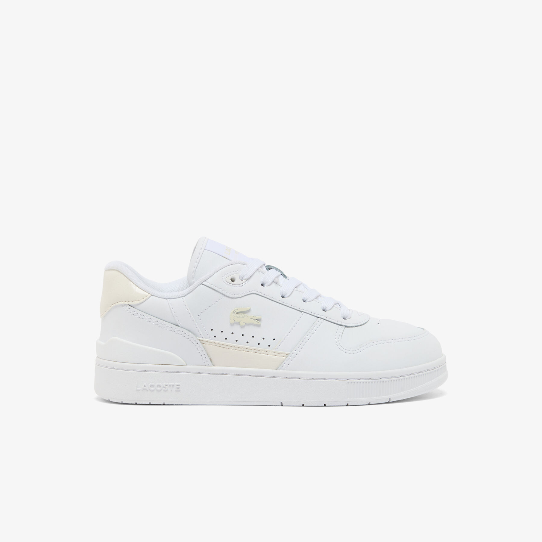 lacoste women s t clip set leather sneakers