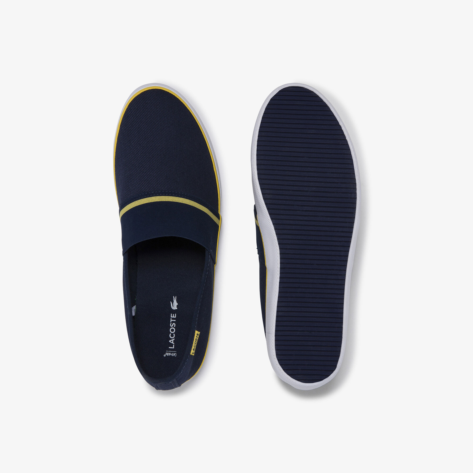Buy Men s Marice Colour pop Canvas Slip ons Lacoste SA