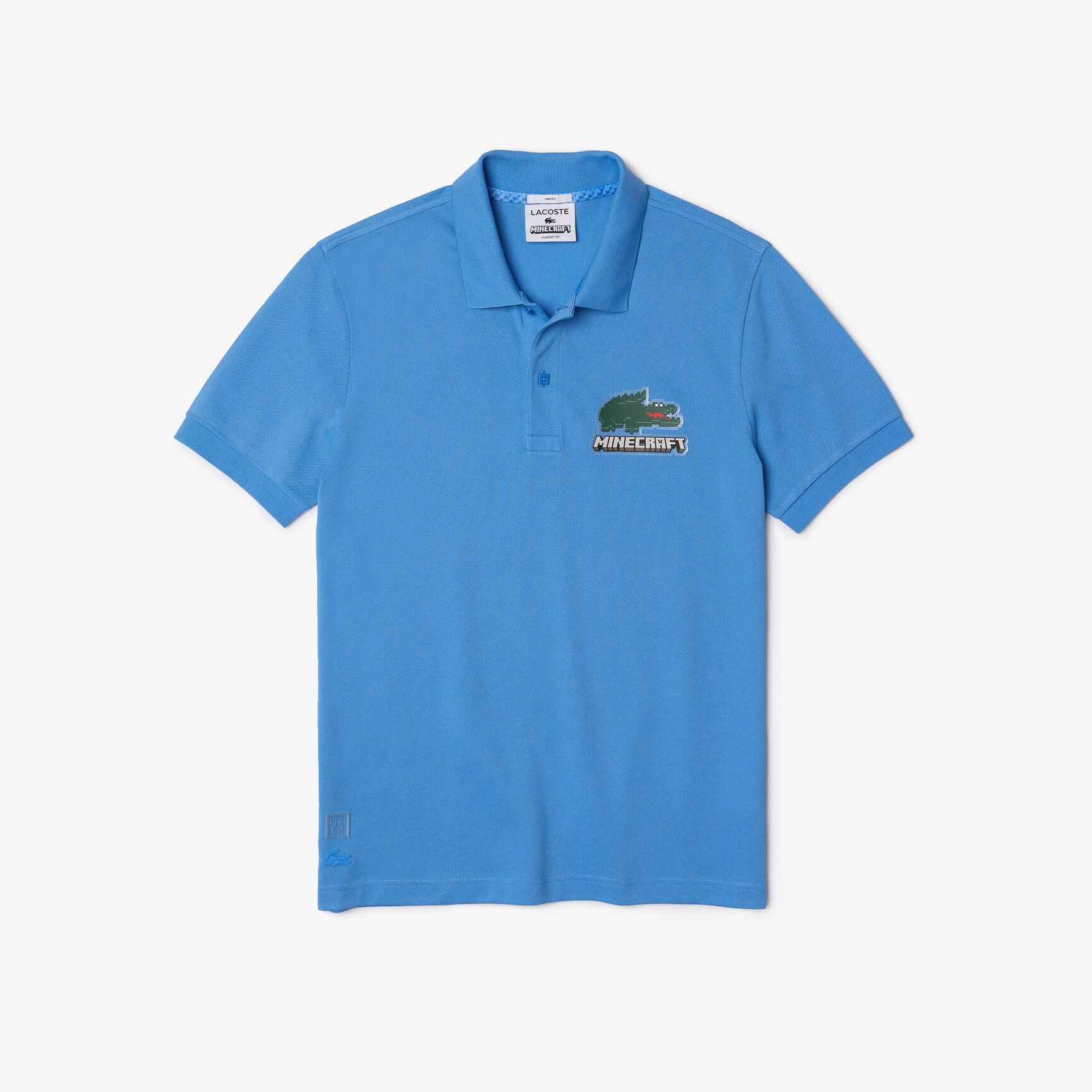 Unisex Lacoste x Minecraft Classic Fit Organic Cotton Polo Shirt Unisex Lacoste x Minecraft Classic Fit Organic Cotton Polo Shirt