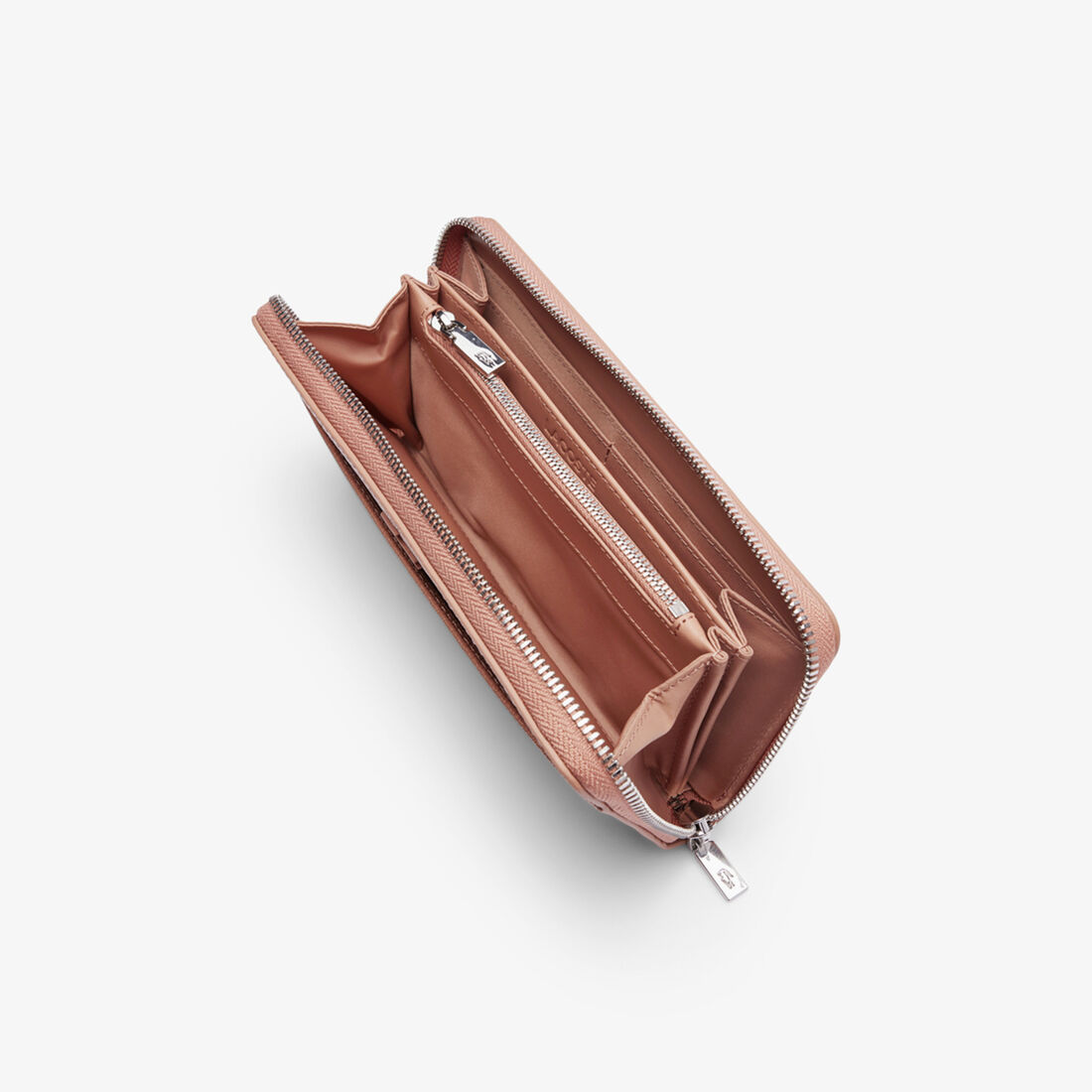 محفظة كبيرة من جلد بيكيه منقوشة بسحاب من شانتاكو للجنسين محفظة كبيرة من جلد بيكيه منقوشة بسحاب من شانتاكو للجنسين