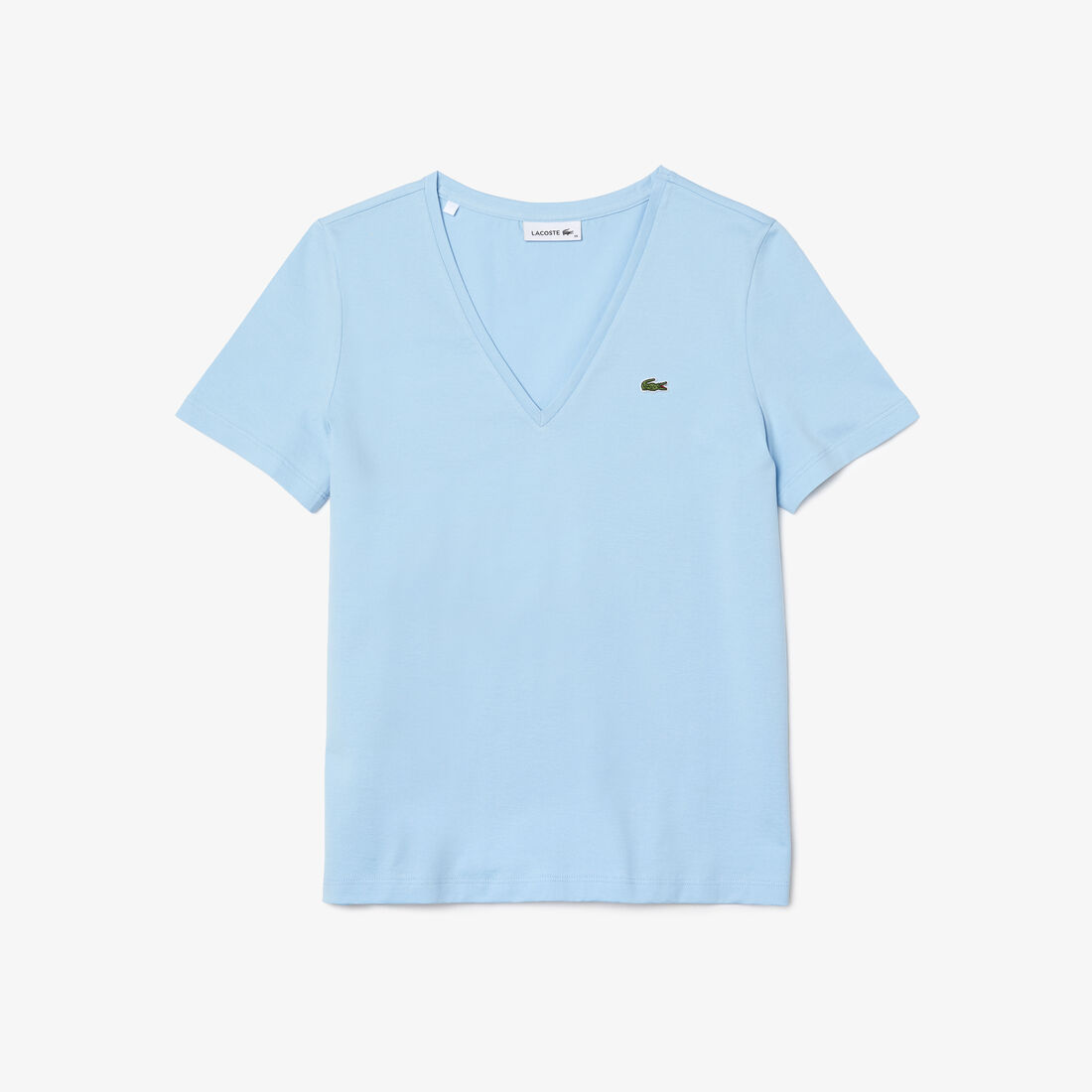 تي شيرت بقصّة عادية وطبعة مميزة لكلمة Lacoste تي شيرت بقصّة عادية وطبعة مميزة لكلمة Lacoste