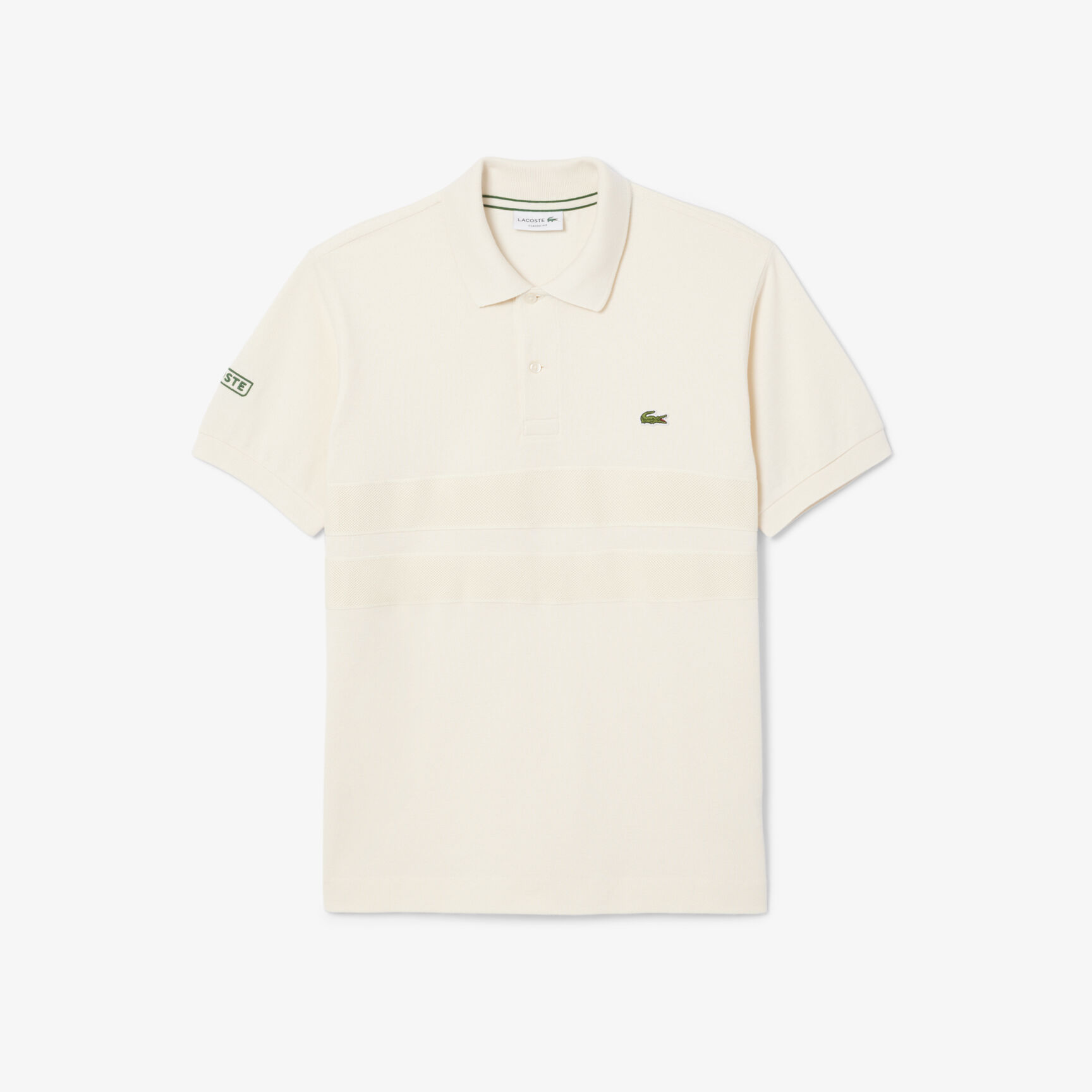 قميص بولو L.12.12 بقصة كلاسيكية صناعة فرنسية