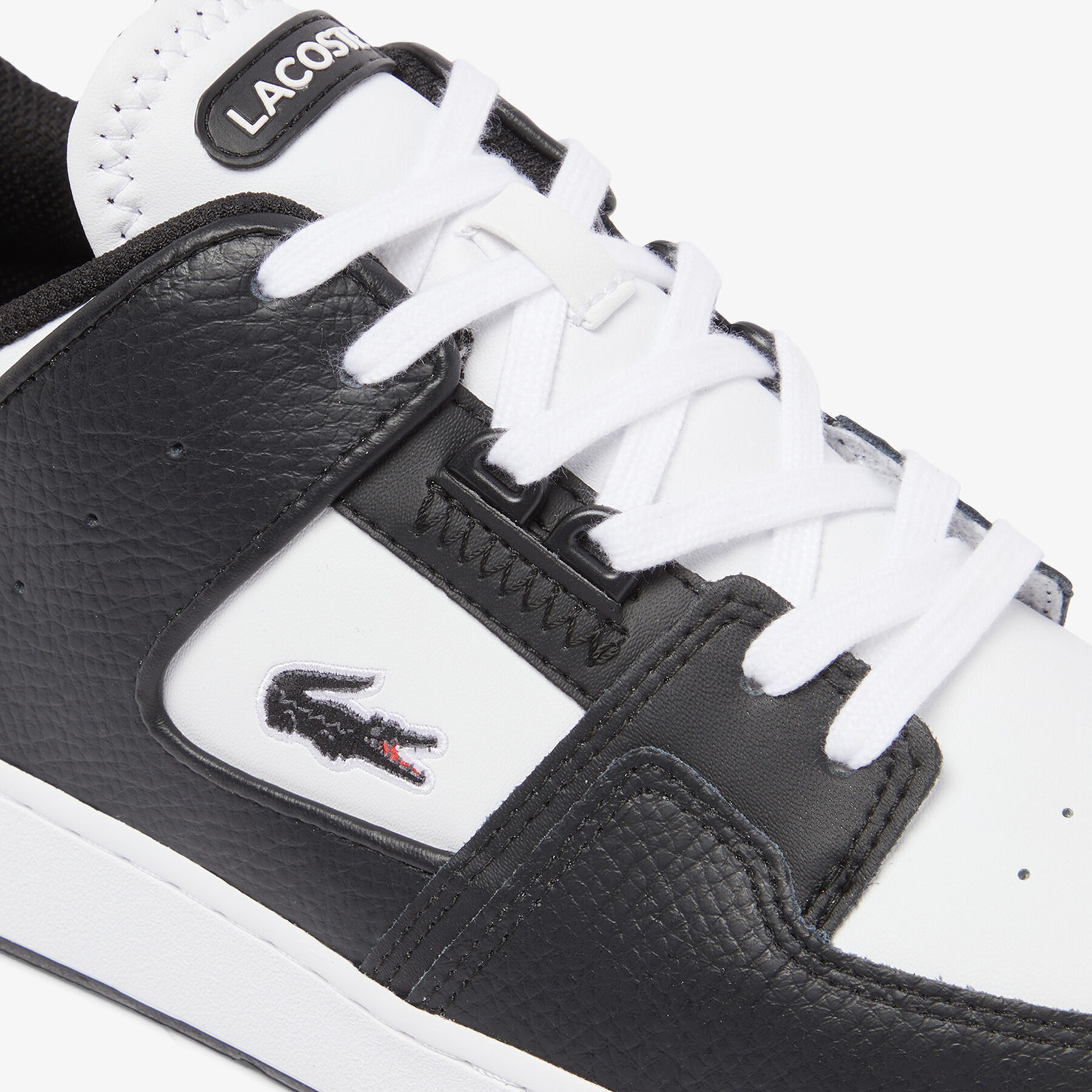 Men's Court Cage Leather Sneakers حذاء سنيكرز رجالي كورت كيج من الجلد - 48SMA0016-312