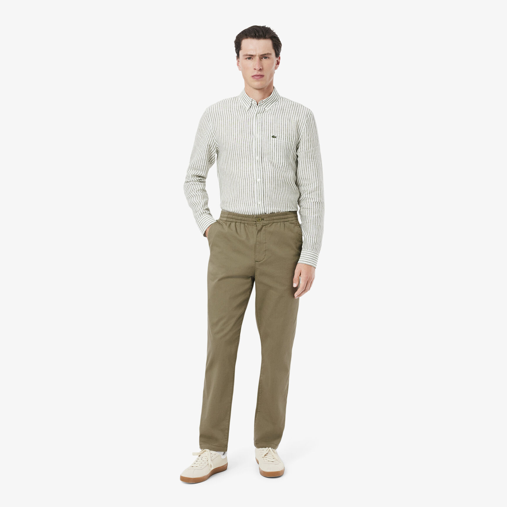 Regular Fit Cotton Gabardine Chino Pants