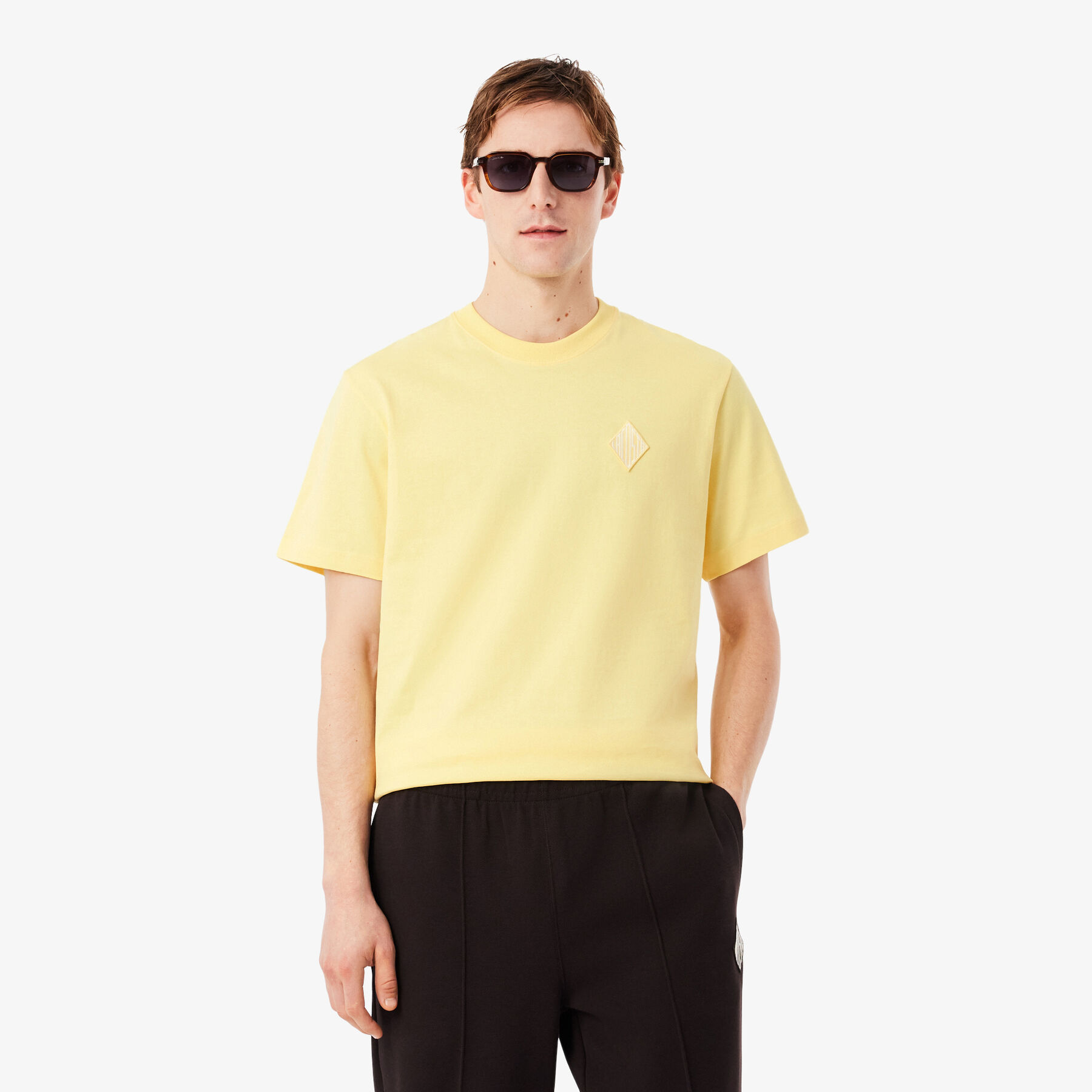 Classic Fit Heavy Badge Accent T-shirt Classic Fit Heavy Badge Accent T-shirt