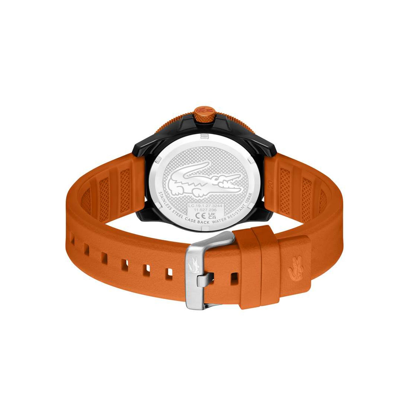 Men Silicone Strap 3 Hand Quartz Watch