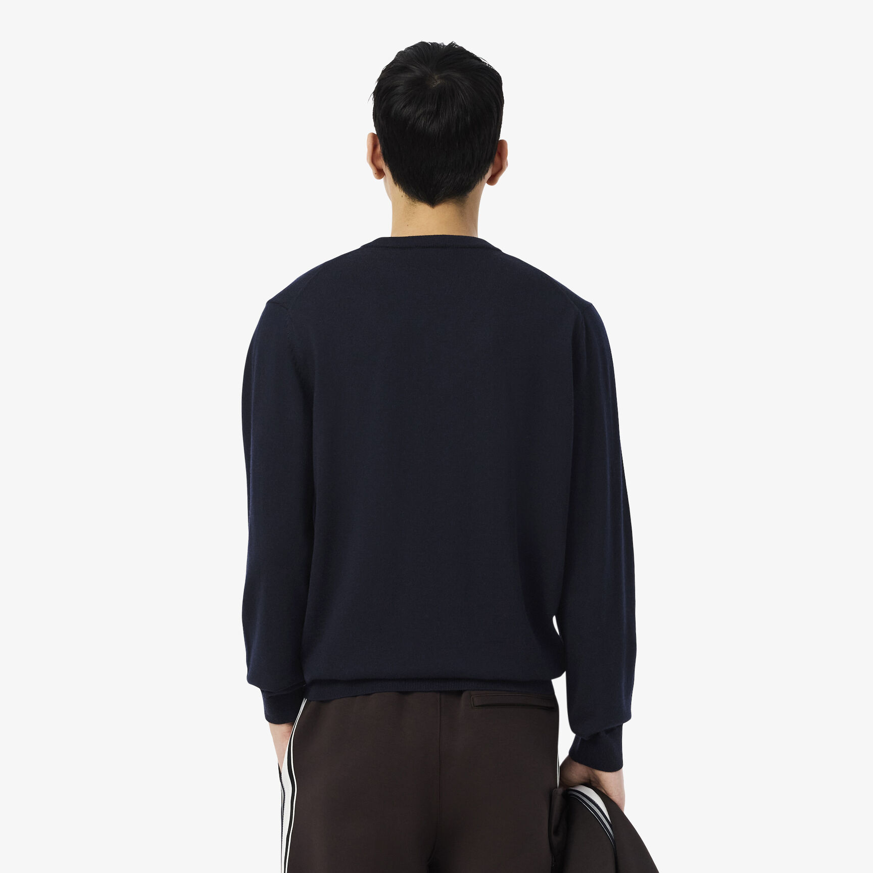 Men's V-Neck Merino Wool Sweater