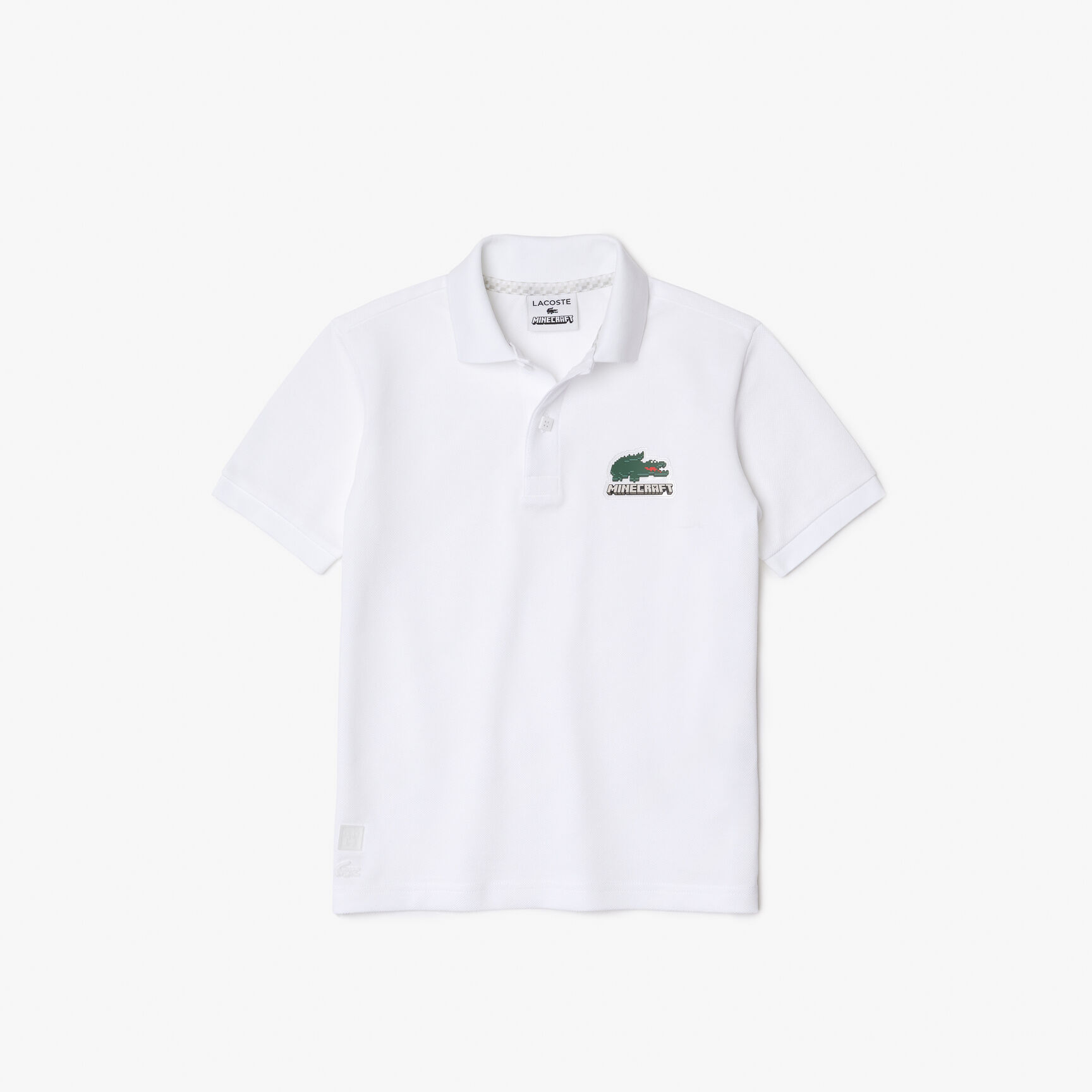 Kids’ Lacoste x Minecraft Organic Cotton Piqué Polo Shirt Kids’ Lacoste x Minecraft Organic Cotton Piqué Polo Shirt