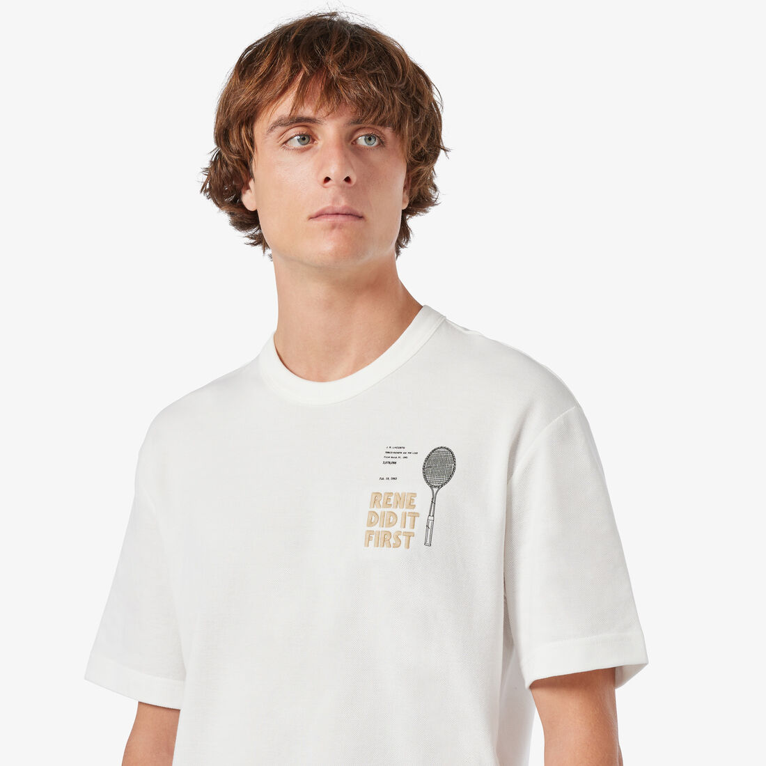 Patent Back Pique T-shirt Patent Back Pique T-shirt