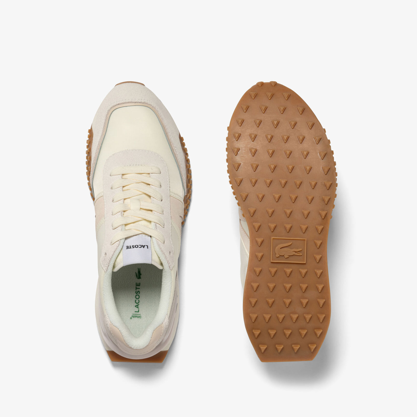 Men's Lacoste L-Spin Deluxe Leather Trainers