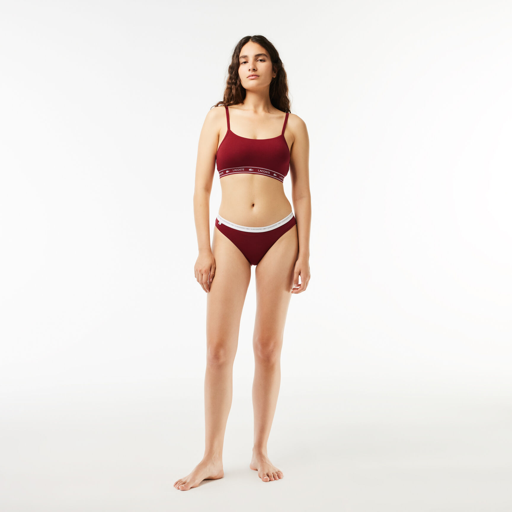 طقم بوكسر قطن مطاطي بتصميم رفيع من الجانبين، 3 قطع طقم بوكسر قطن مطاطي بتصميم رفيع من الجانبين، 3 قطع