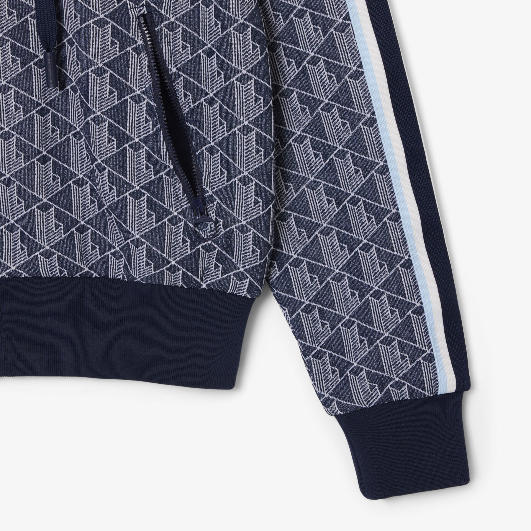 Jacquard Monogram Hoodie