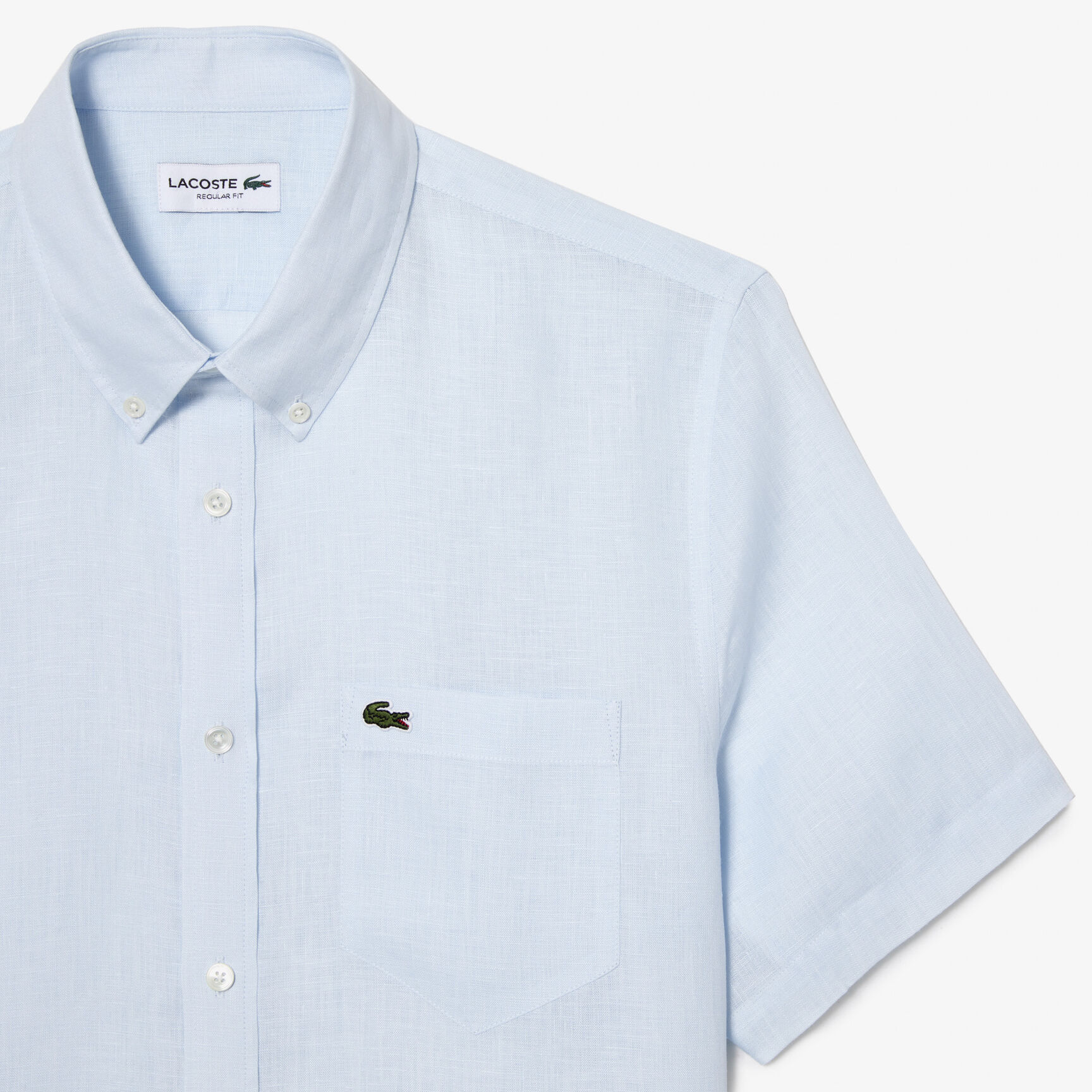 Short Sleeved Linen Shirt