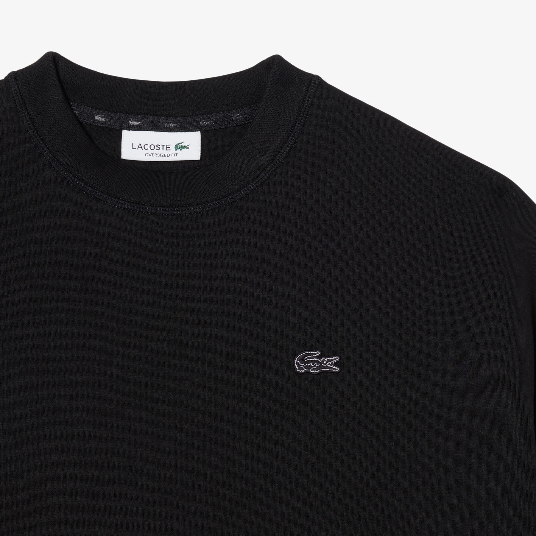 Oversized Double Face Jersey Sweatshirt