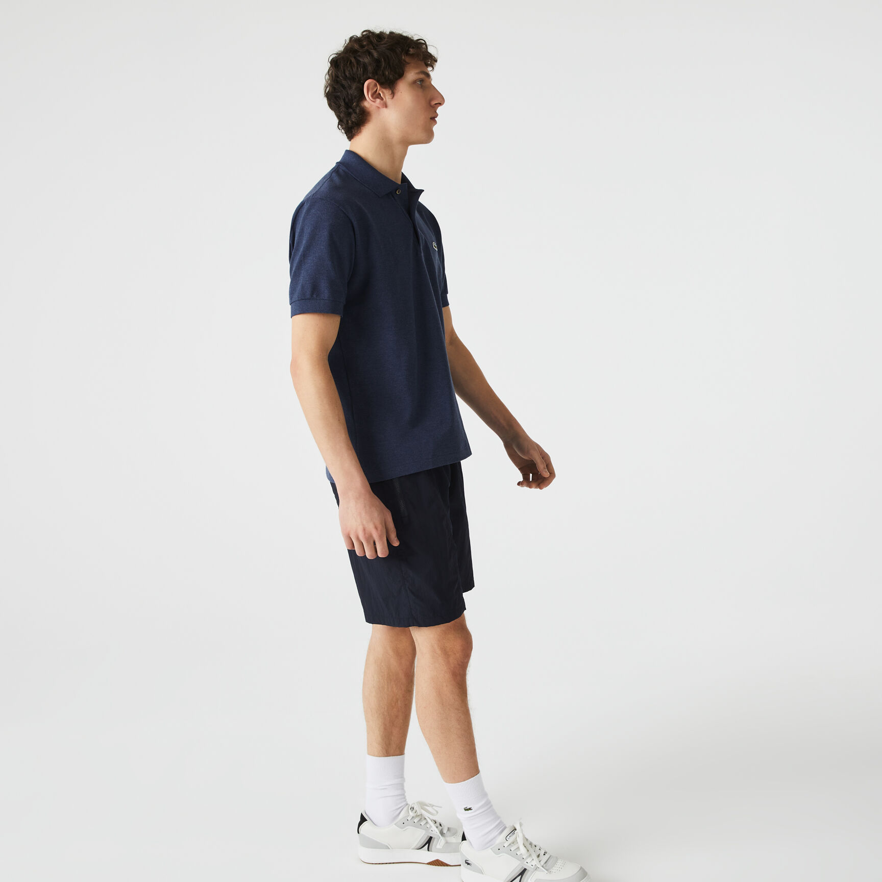 Classic Fit L.12.12 Marl Polo Shirt Classic Fit L.12.12 Marl Polo Shirt