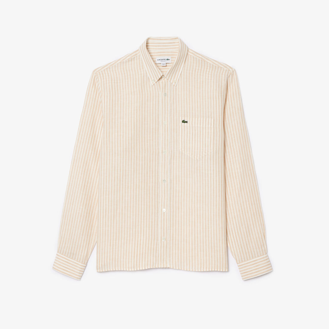 Regular Fit Striped Linen Shirt Regular Fit Striped Linen Shirt