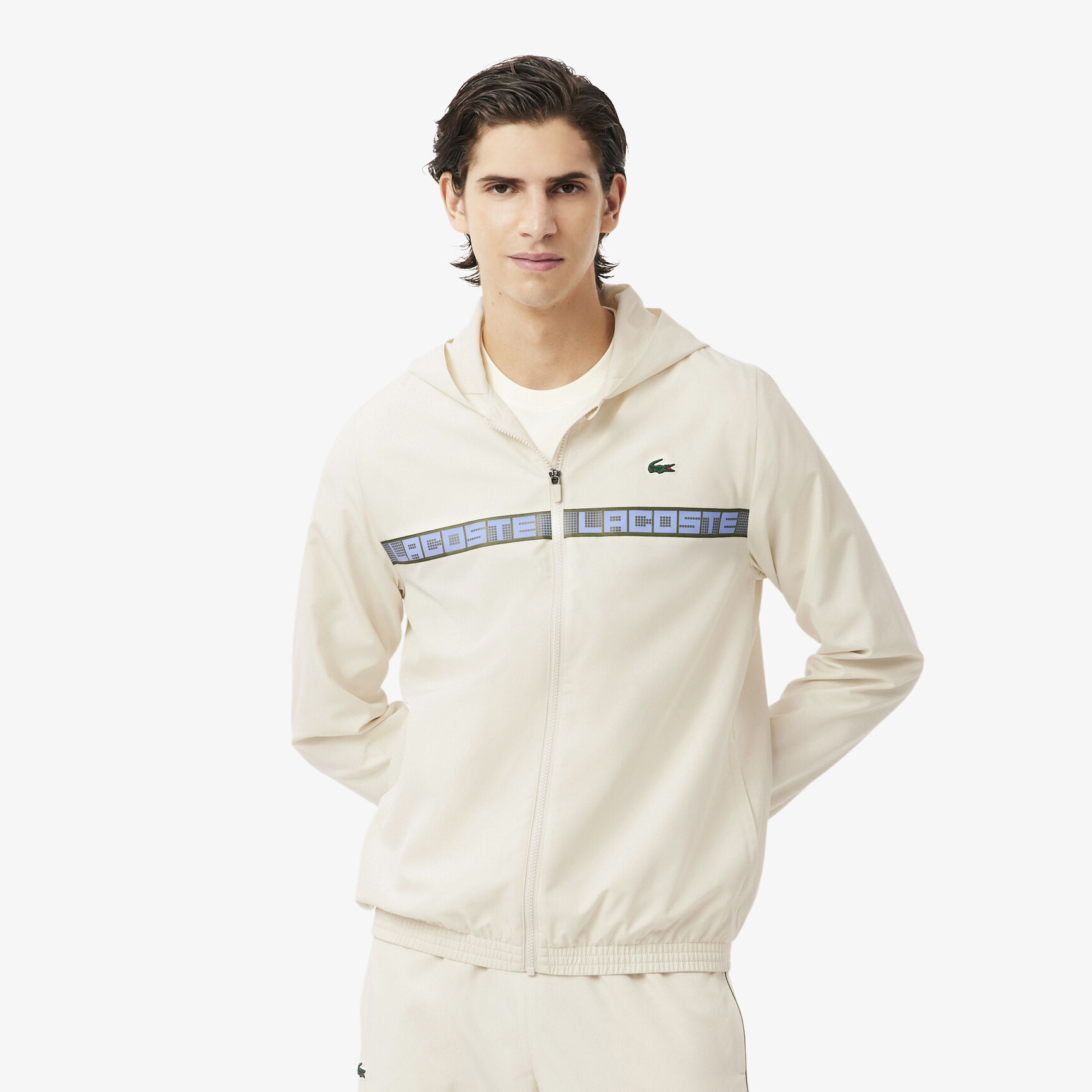 Logo Stripe Tennis Tracksuit