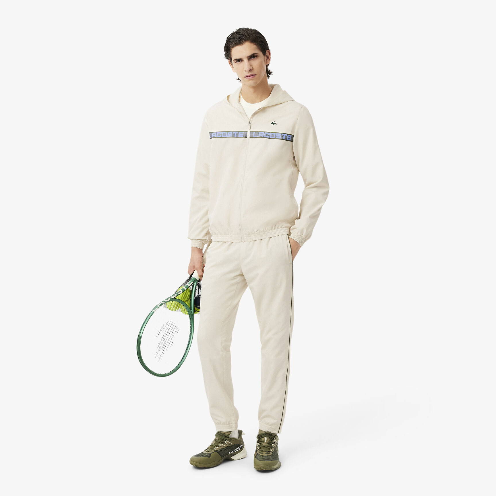 Logo Stripe Tennis Tracksuit