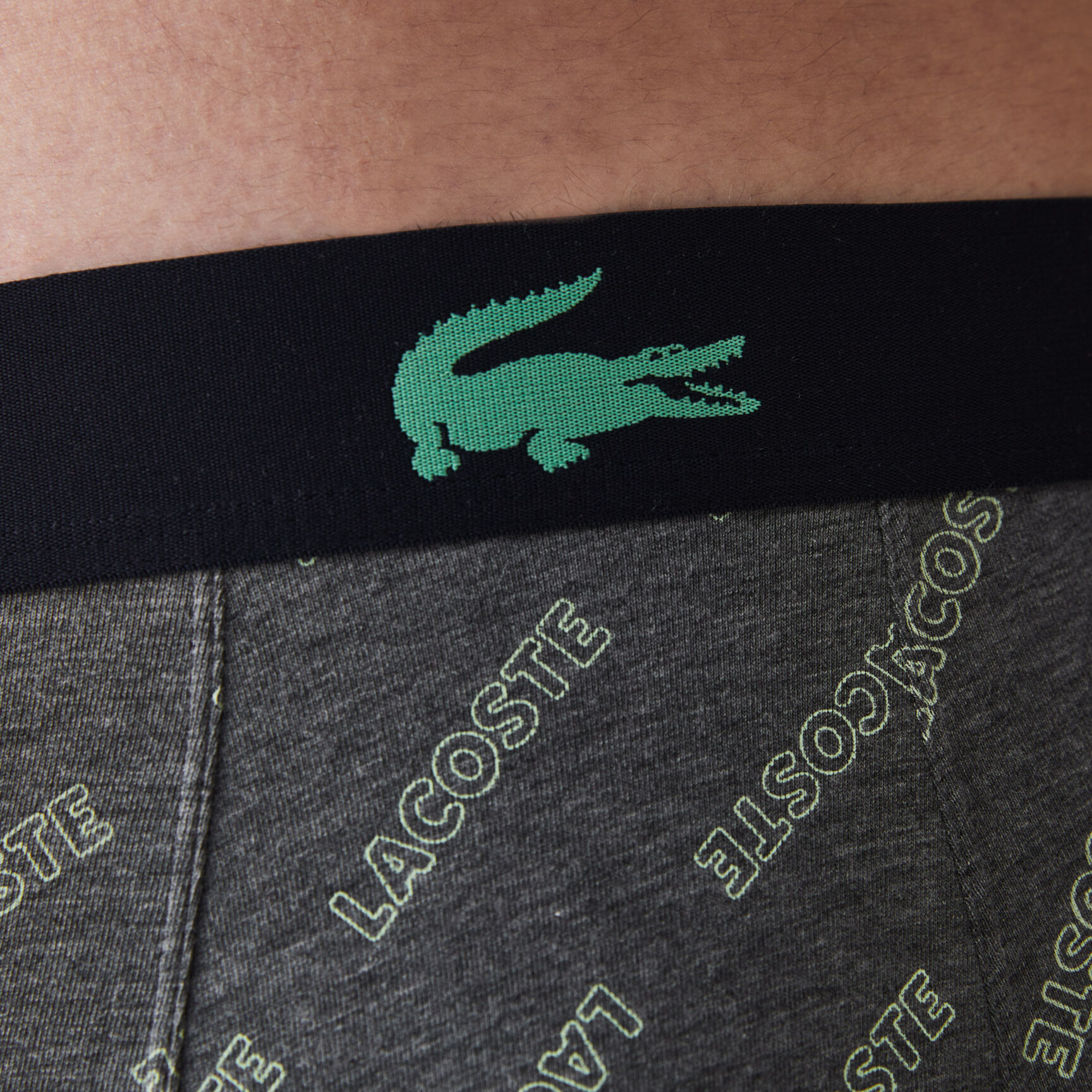 طقم بوكسر قطن مطاطي للرجال، 3 قطع