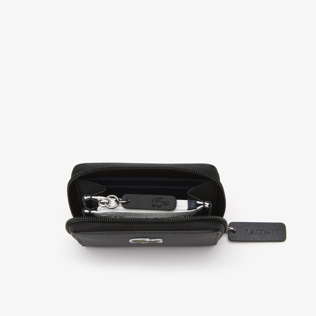 محفظة صغيرة لاكوست بسحّاب للنساء مجموعة L.12.12 محفظة صغيرة لاكوست بسحّاب للنساء مجموعة L.12.12