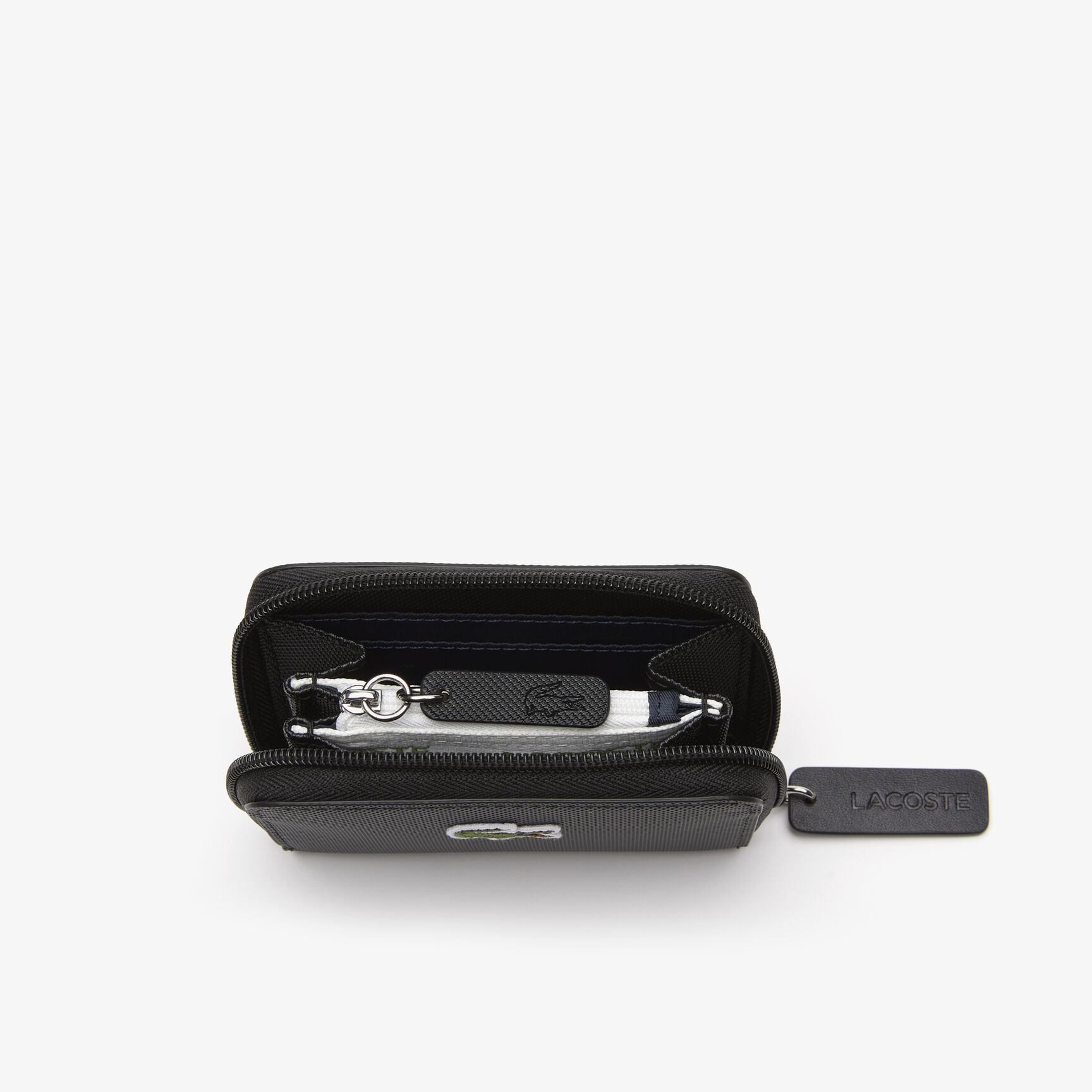 محفظة صغيرة لاكوست بسحّاب للنساء مجموعة L.12.12 محفظة صغيرة لاكوست بسحّاب للنساء مجموعة L.12.12