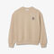 Oversized Interlock Sweatshirt lacoste oversized interlock sweatshirt