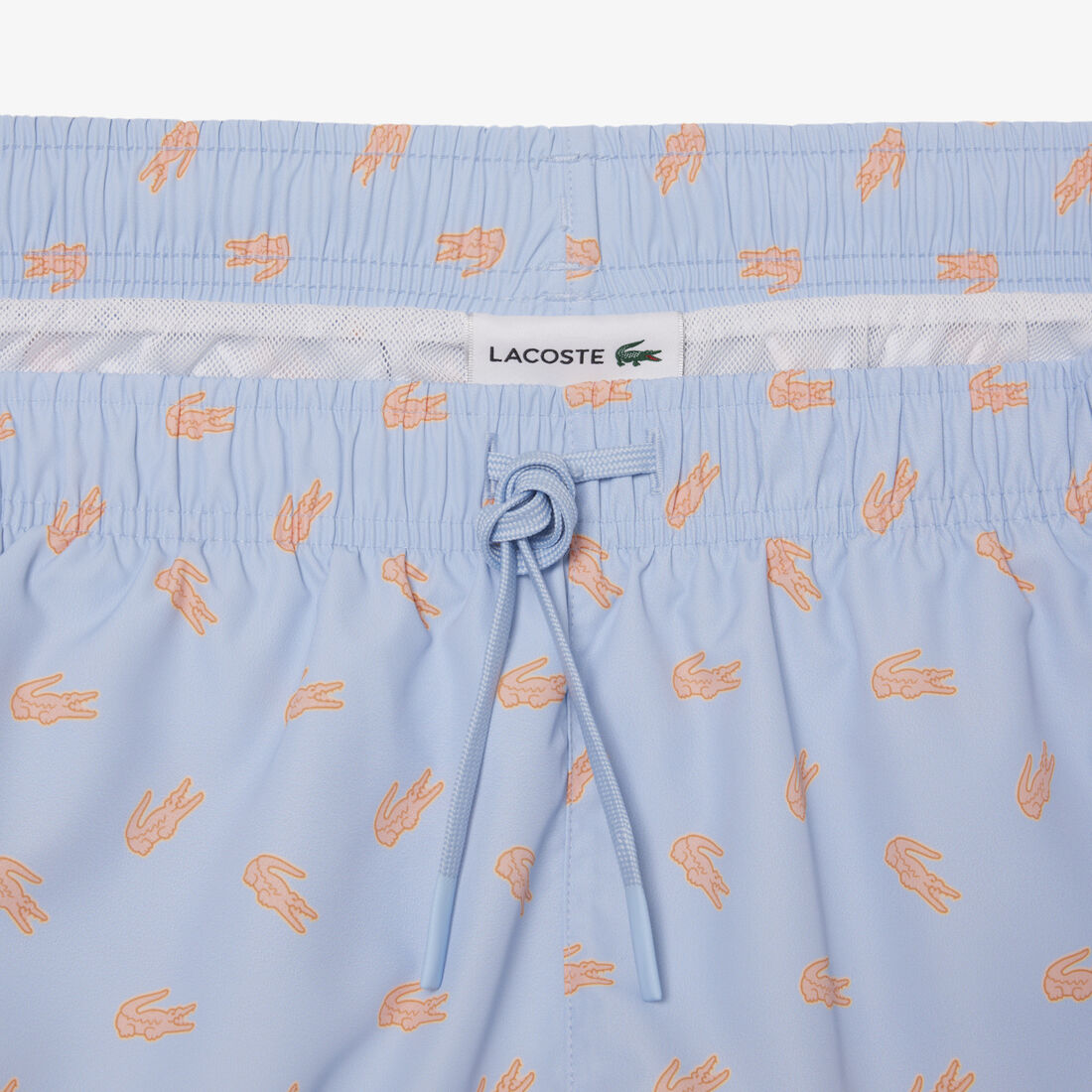 شورت سباحة متوسط الطول بنقشة جلد التمساح شورت سباحة متوسط الطول بنقشة جلد التمساح