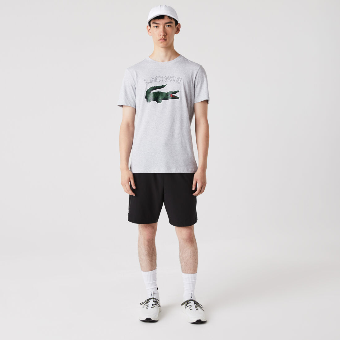 Men's Lacoste SPORT Crocodile Print Jersey T-Shirt Men's Lacoste SPORT Crocodile Print Jersey T-Shirt