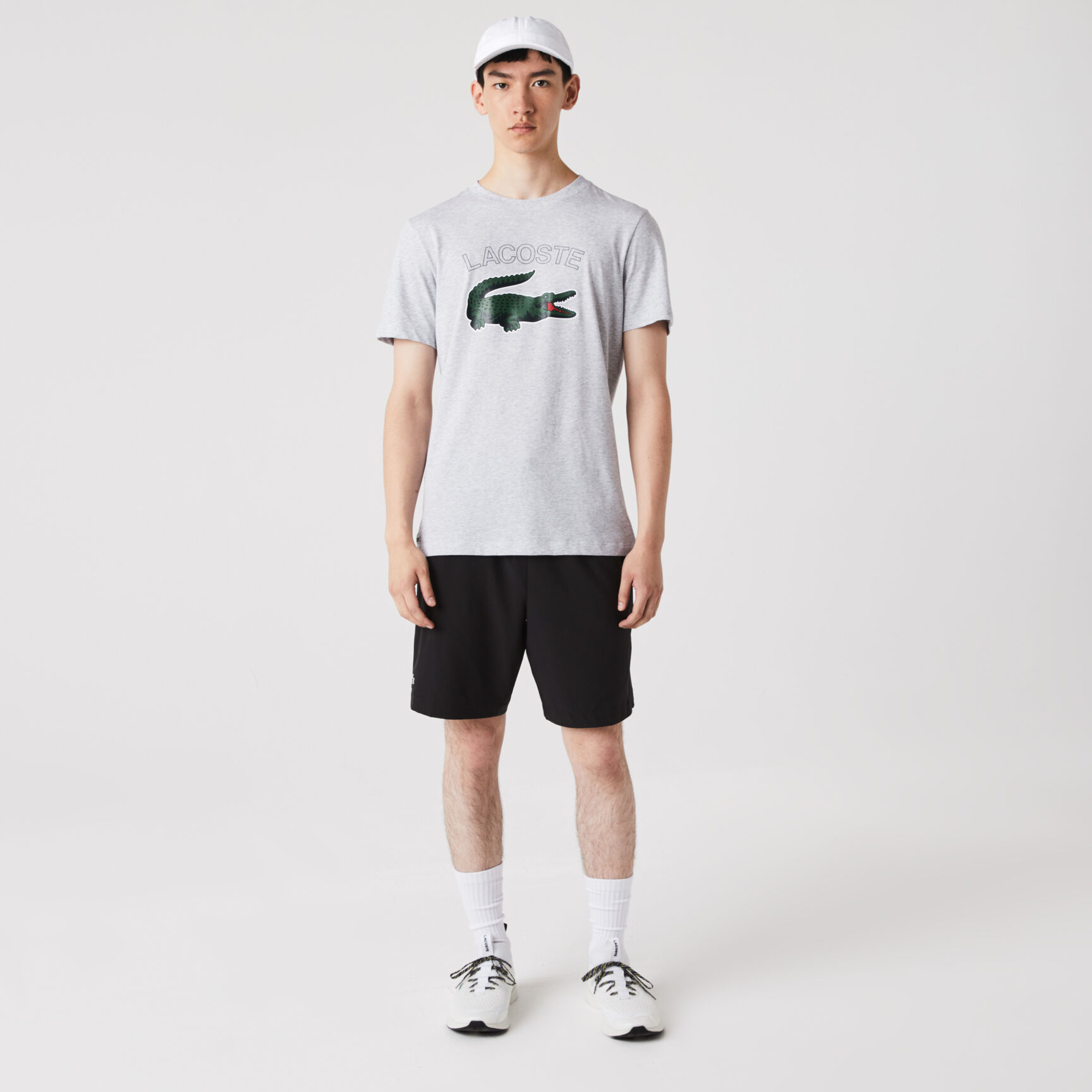 Men's Lacoste SPORT Crocodile Print Jersey T-Shirt Men's Lacoste SPORT Crocodile Print Jersey T-Shirt