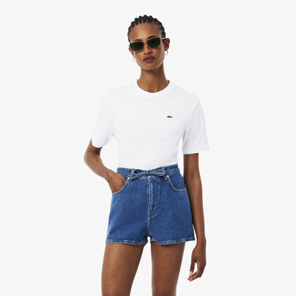 تي شيرت قطني ناعم بقصّة مريحة