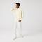 unisex lacoste live loose fit hooded monogram cotton sweatshirt