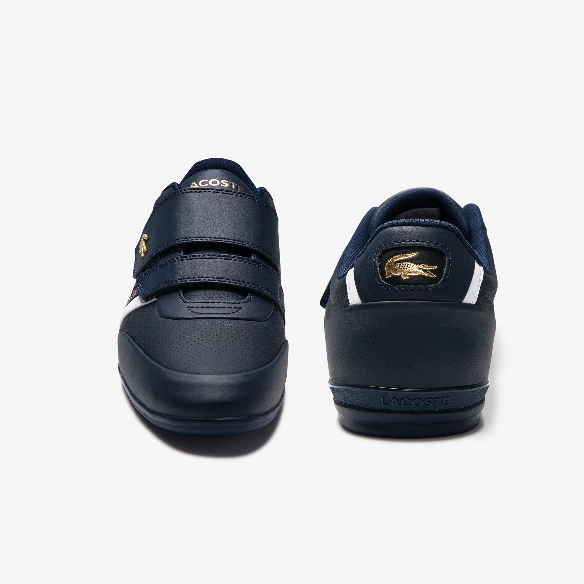 Buy Men s Misano Strap Leather and Synthetic Sneakers Lacoste SA