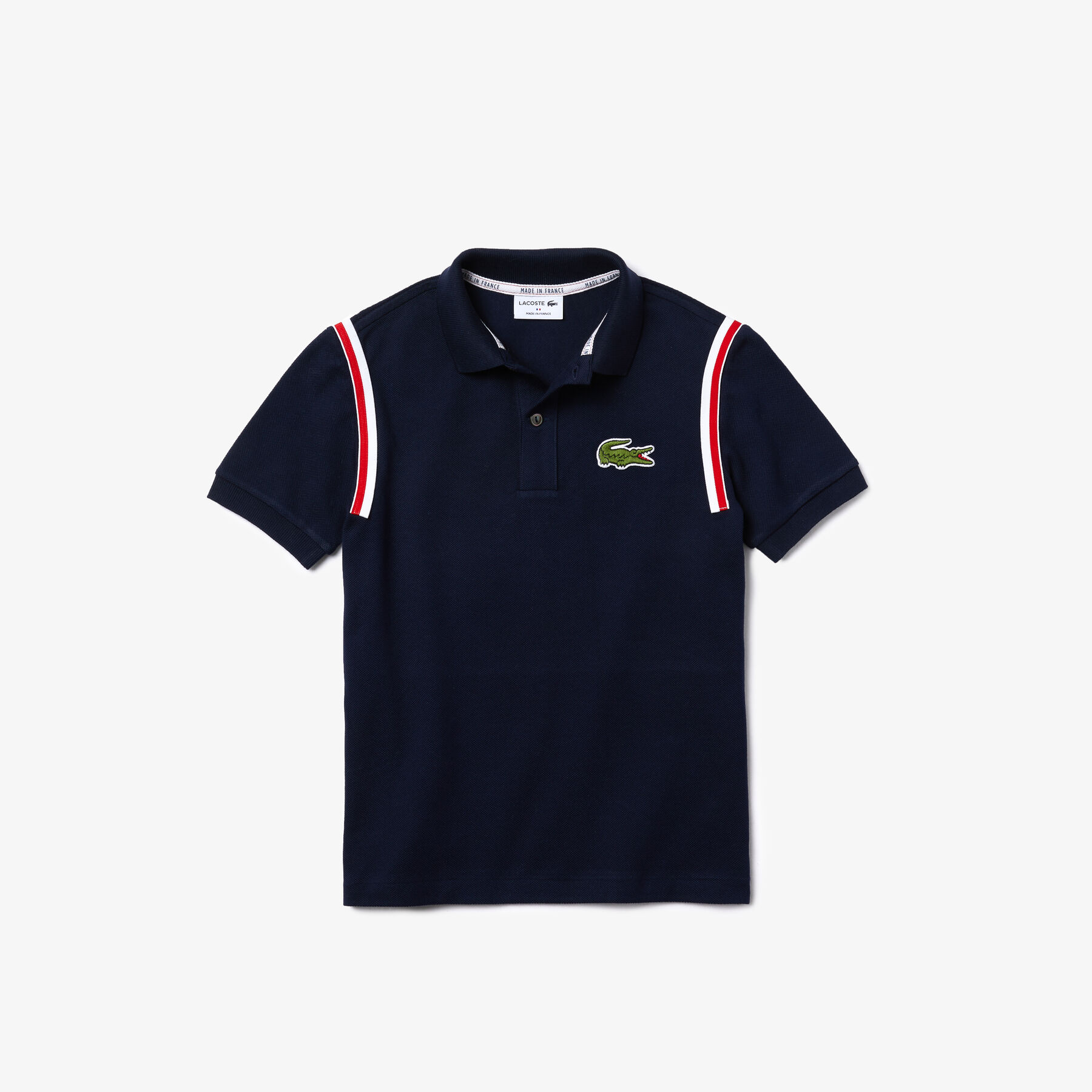 Boys’ Lacoste Made In France Organic Cotton Piqué Polo boys lacoste made in france organic cotton piqu polo