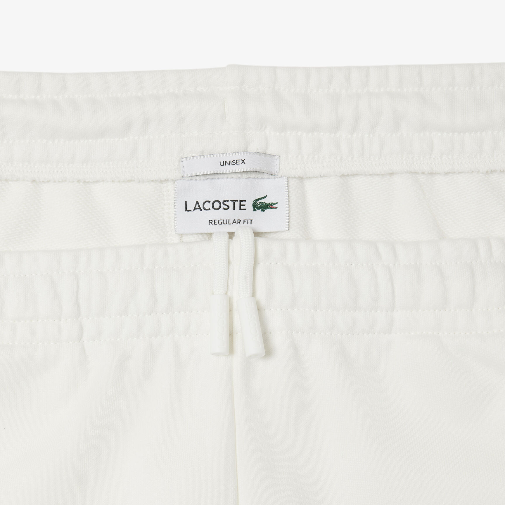 Printed cotton fleece shorts