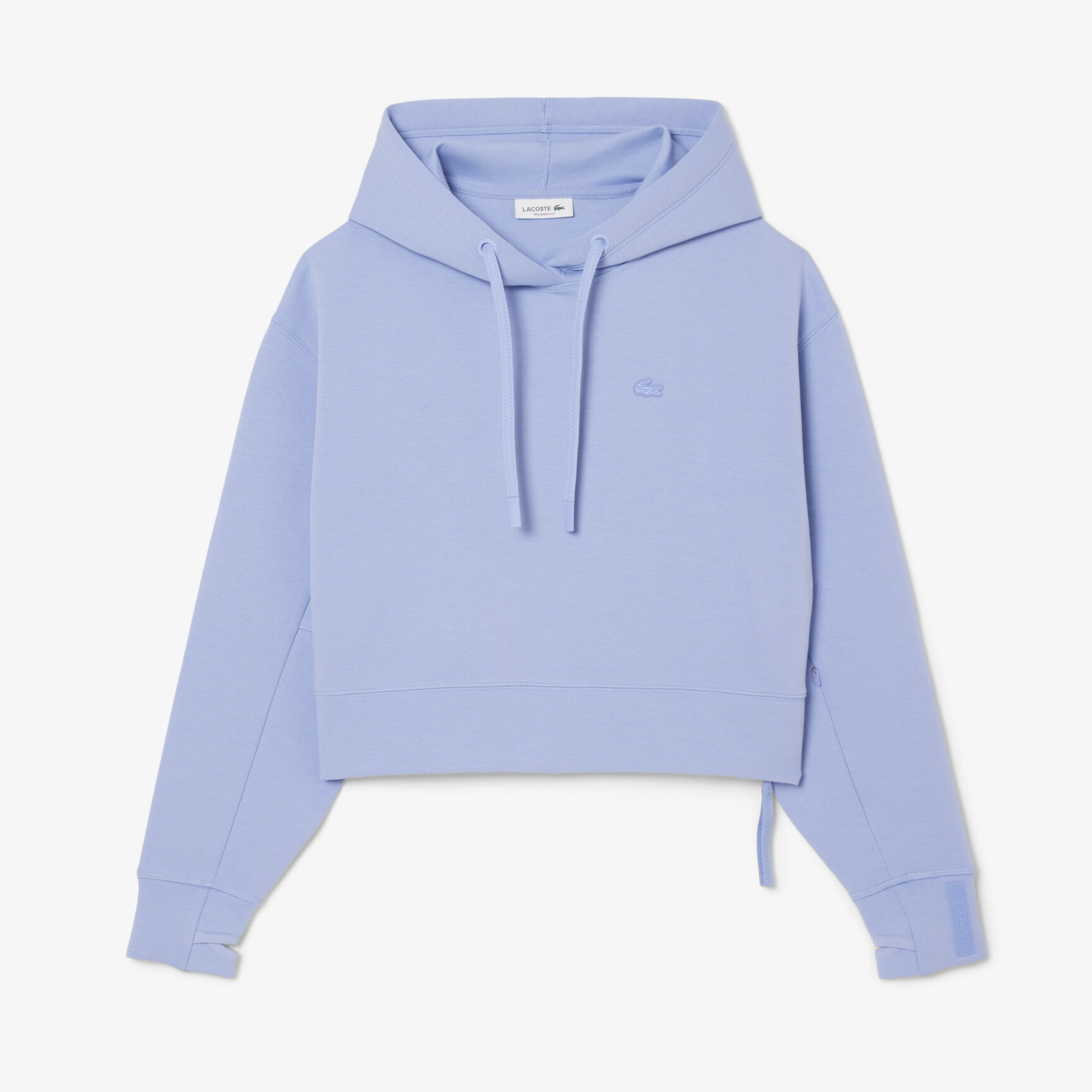 Short Cut Cotton Hoodie
