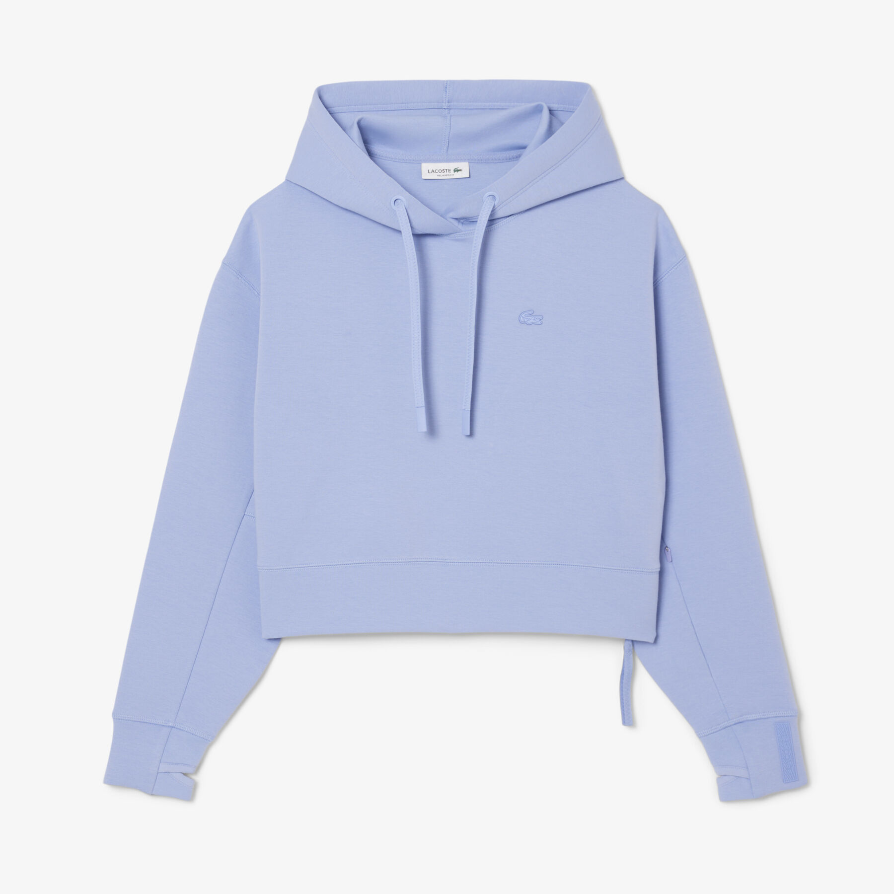 Short Cut Cotton Hoodie